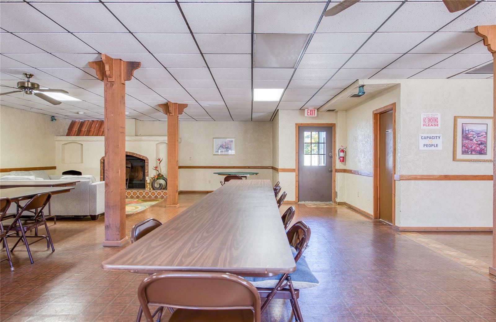 It is an enormous room.