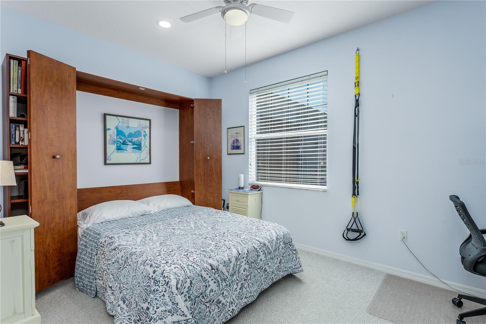 Guest bedroom with murphy bed