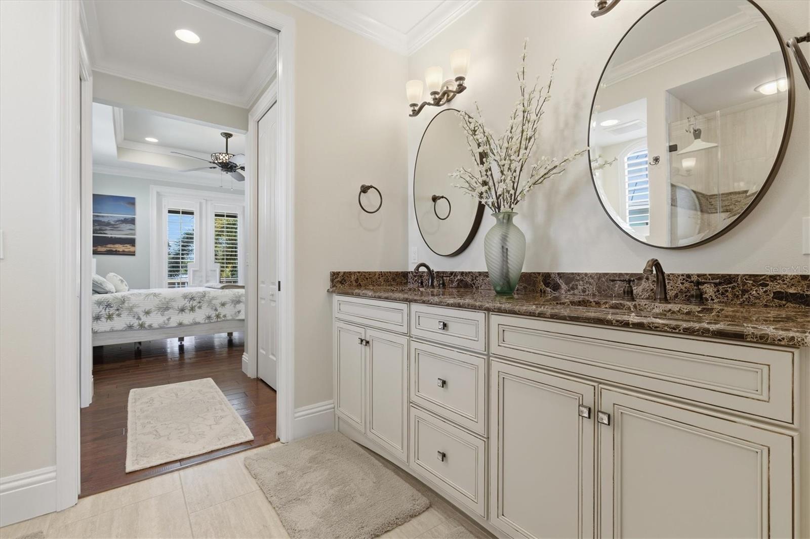 Jack and Jill bath for beds 2 & 3