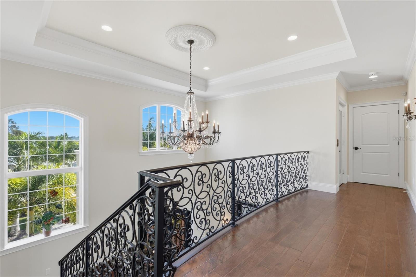 Upstairs private primary suite