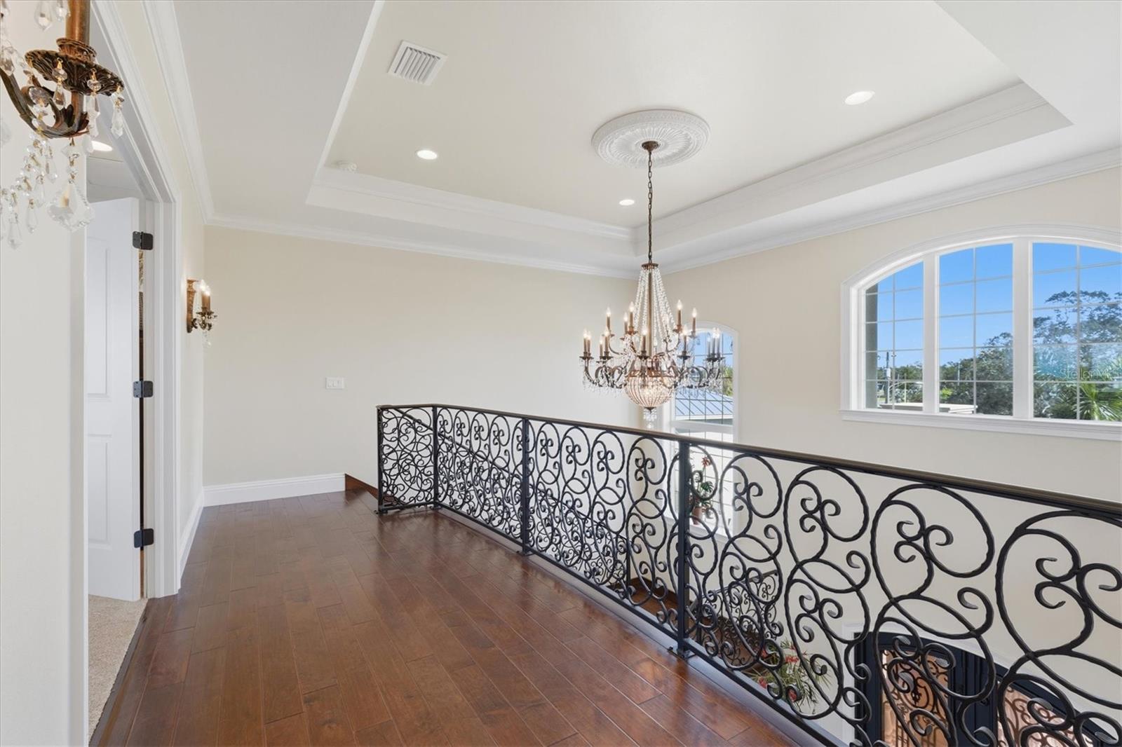 Upstairs private primary suite