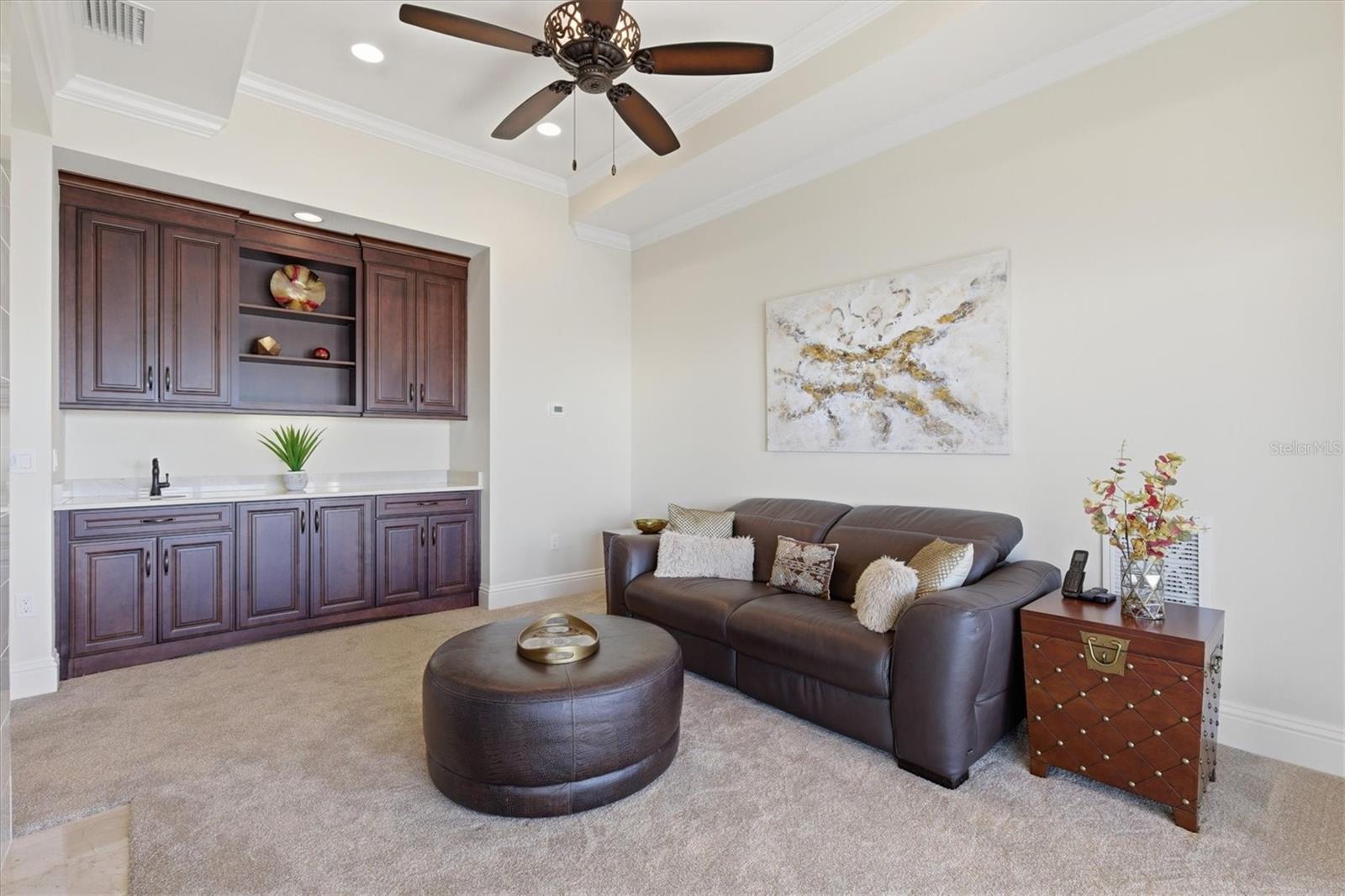 Primary suite sitting area