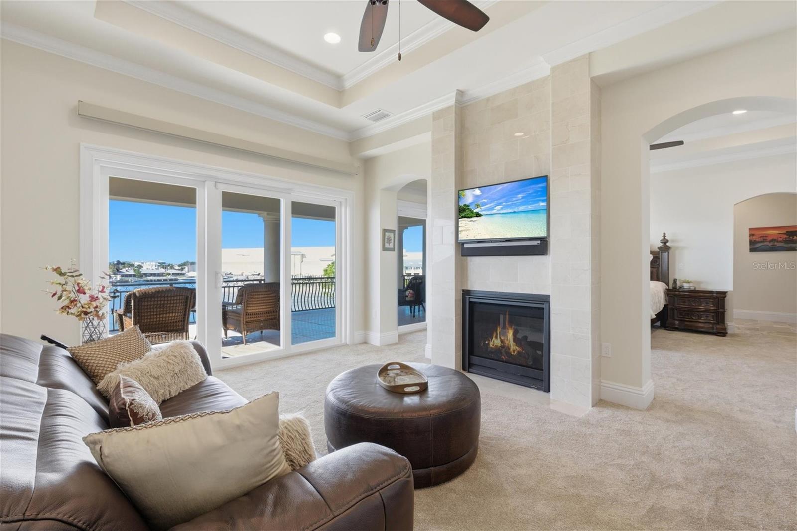 Primary suite sitting area