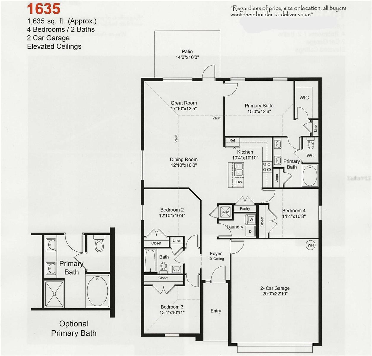 1635 Floor Plan