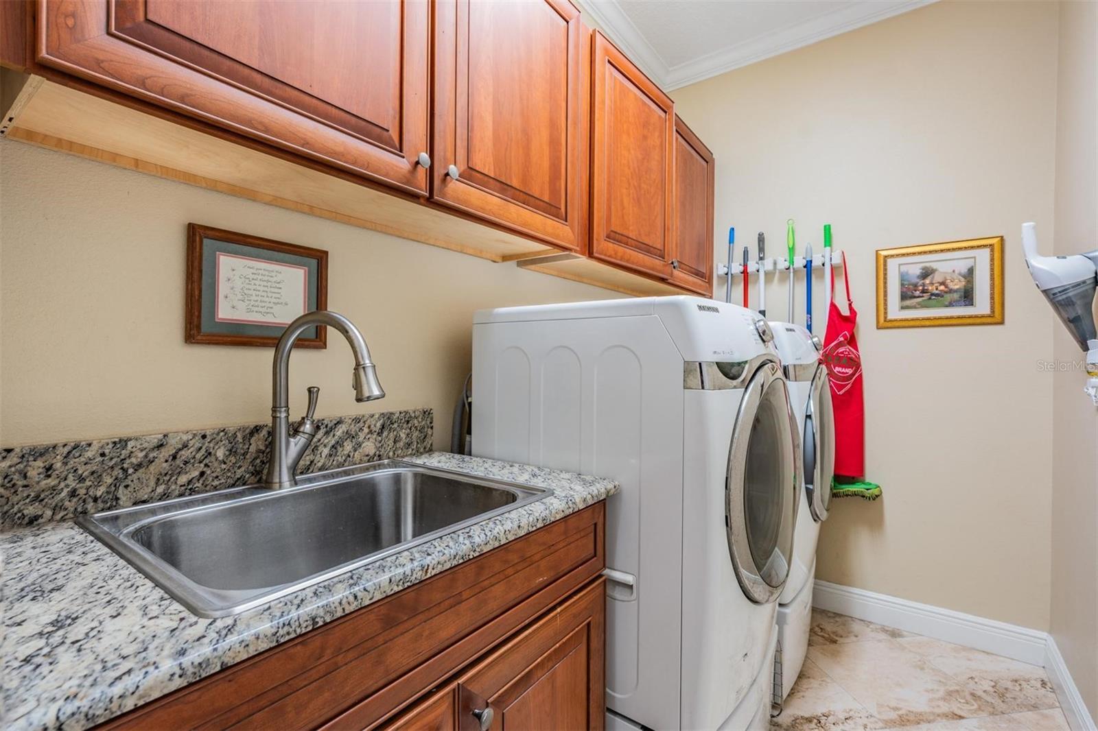 Laundry room.
