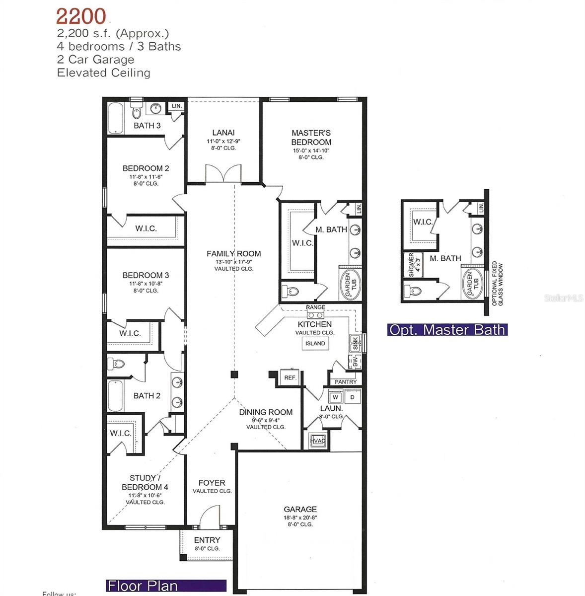 2200 Floor Plan