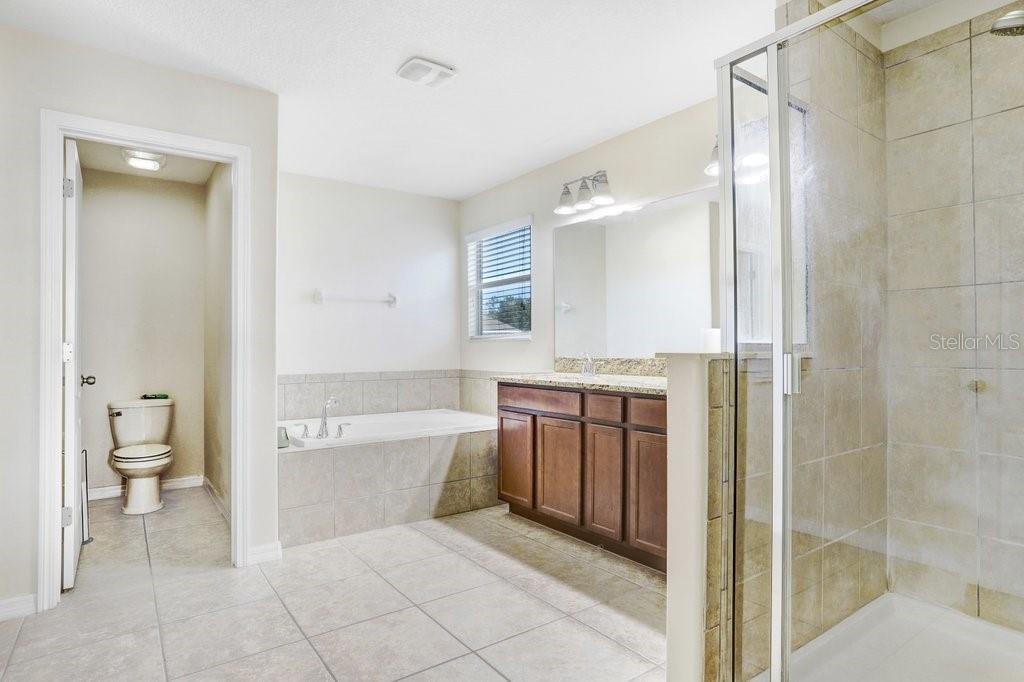 master bathroom suite