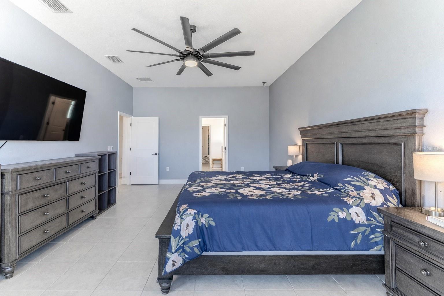 Primary Bedroom going to Bathroom