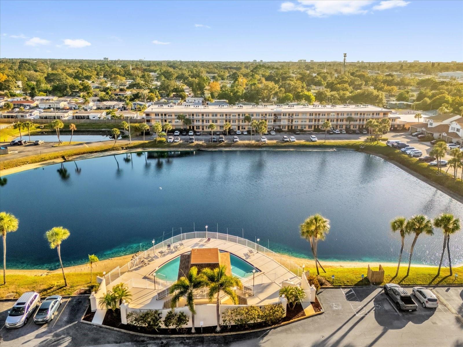 Front of the building