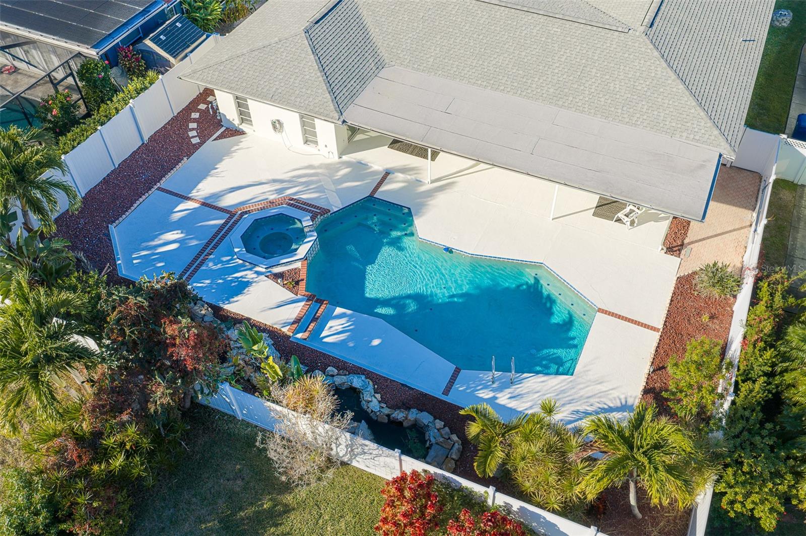 Privacy pervails! Entertain beautifully aALL year in your own backyard!