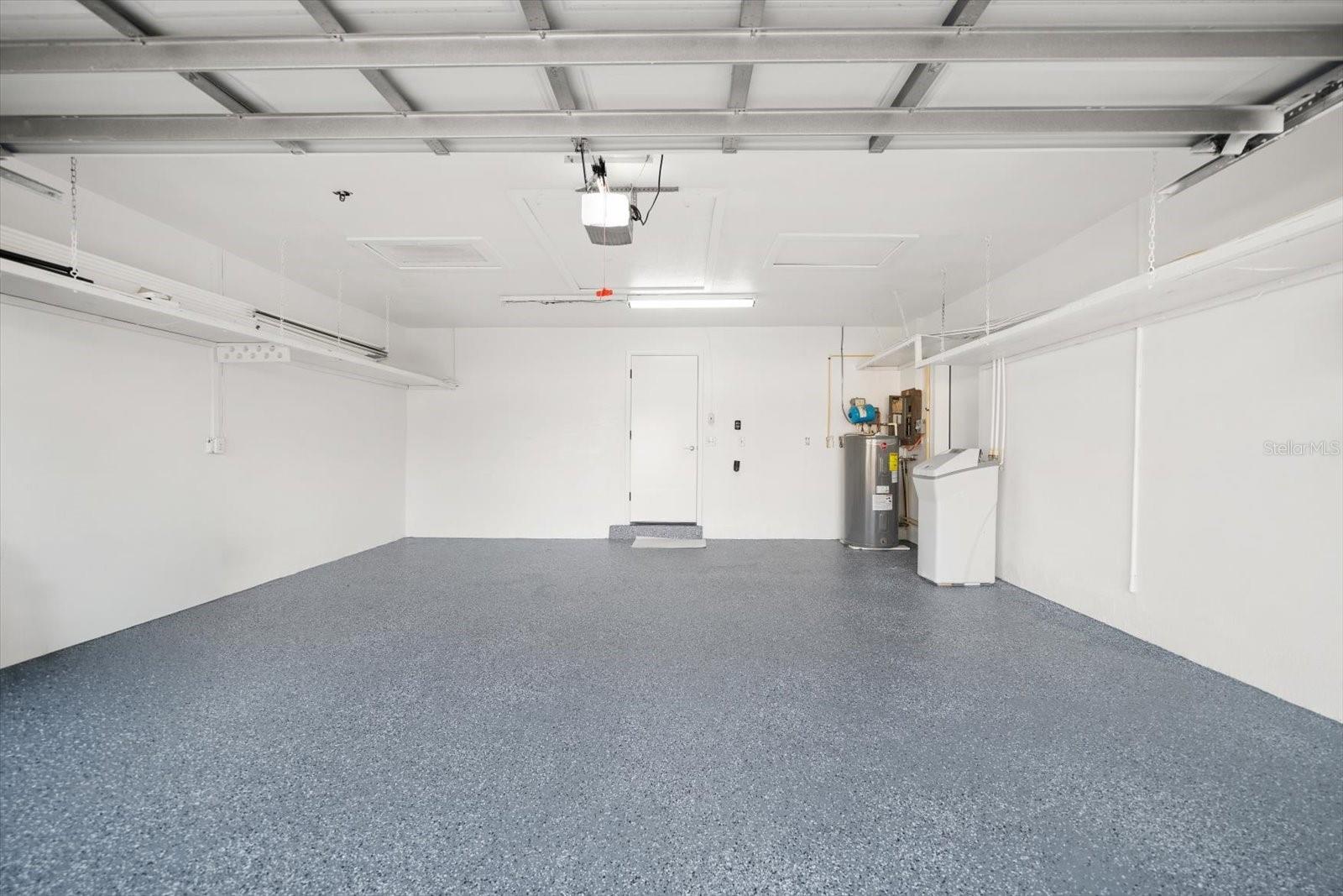 Oversized two car garage