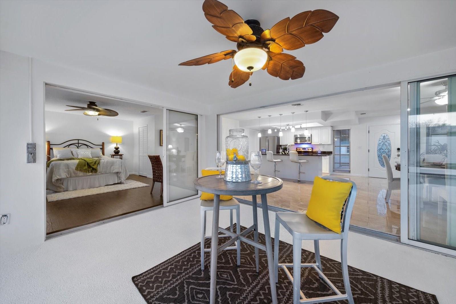 Love this open floor plan! With its recent remodel, the home exudes comfort and attention to detail everywhere!