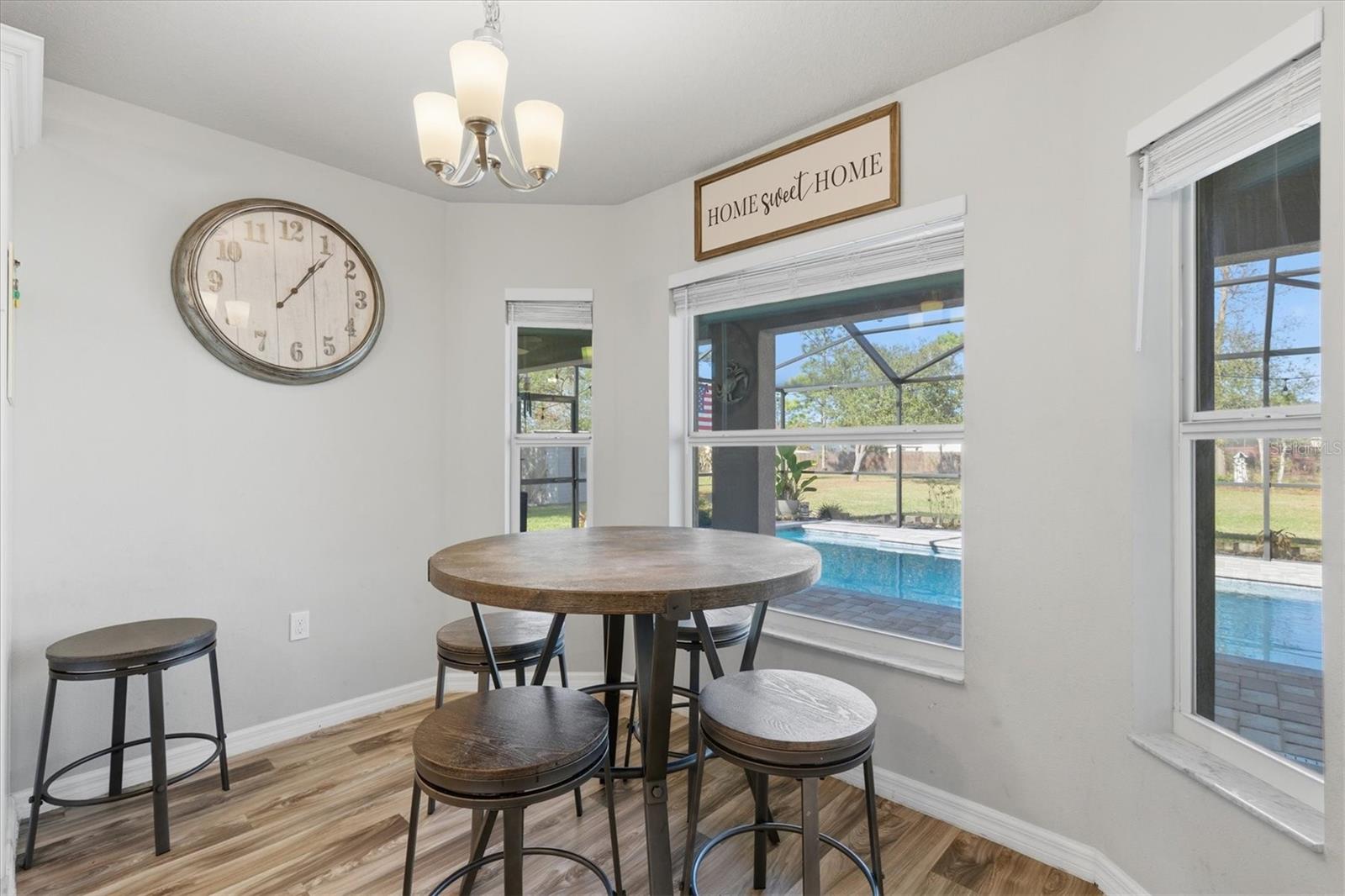 Nook with View of Pool