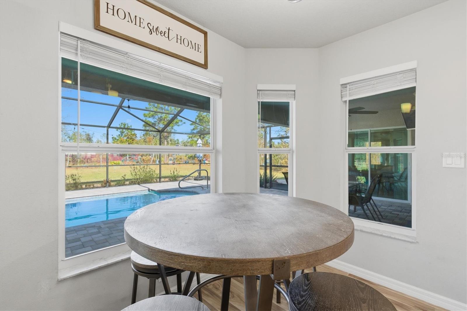 Nook with View of Pool