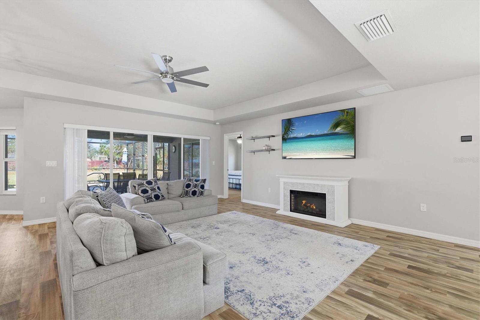 Living Room with Trey