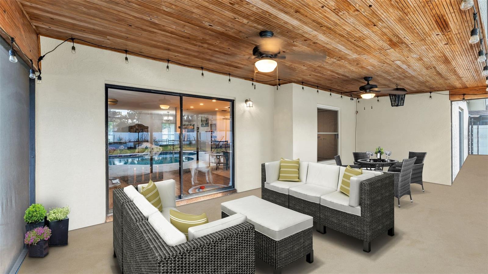 virtually stagged patio