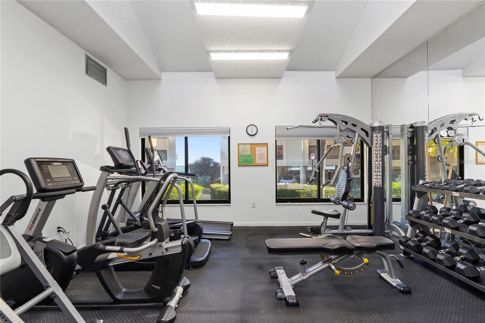 exercise room