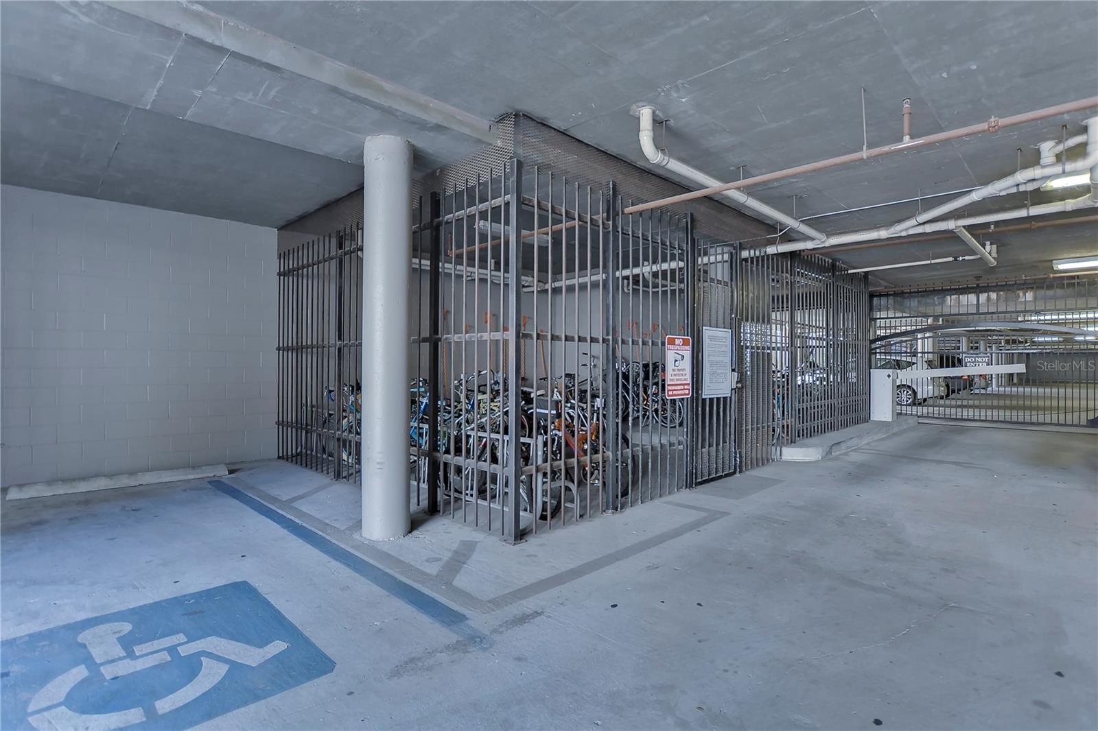 Bike and scooter storage