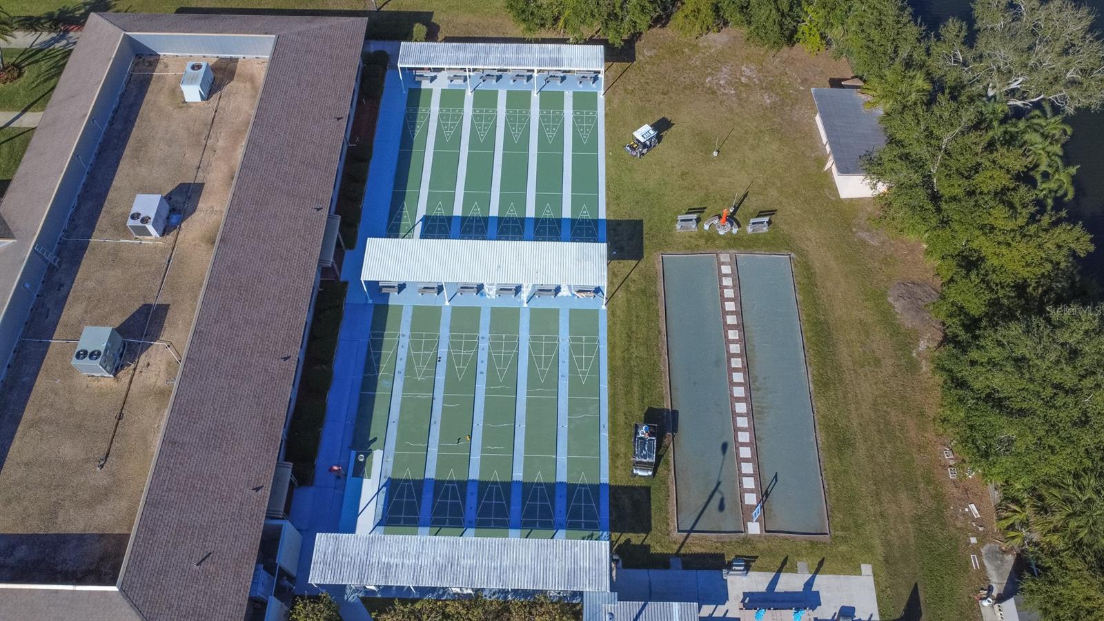 Pond w/Benches Across the Street!