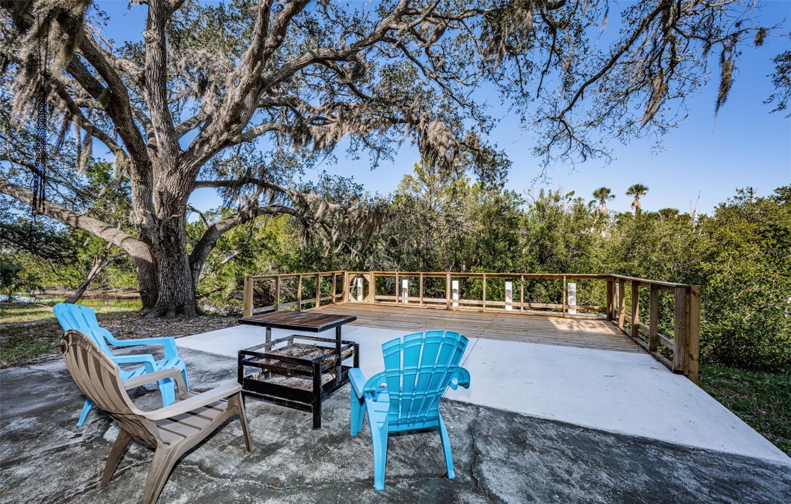 Private Back Yard with No Rear Neighbors