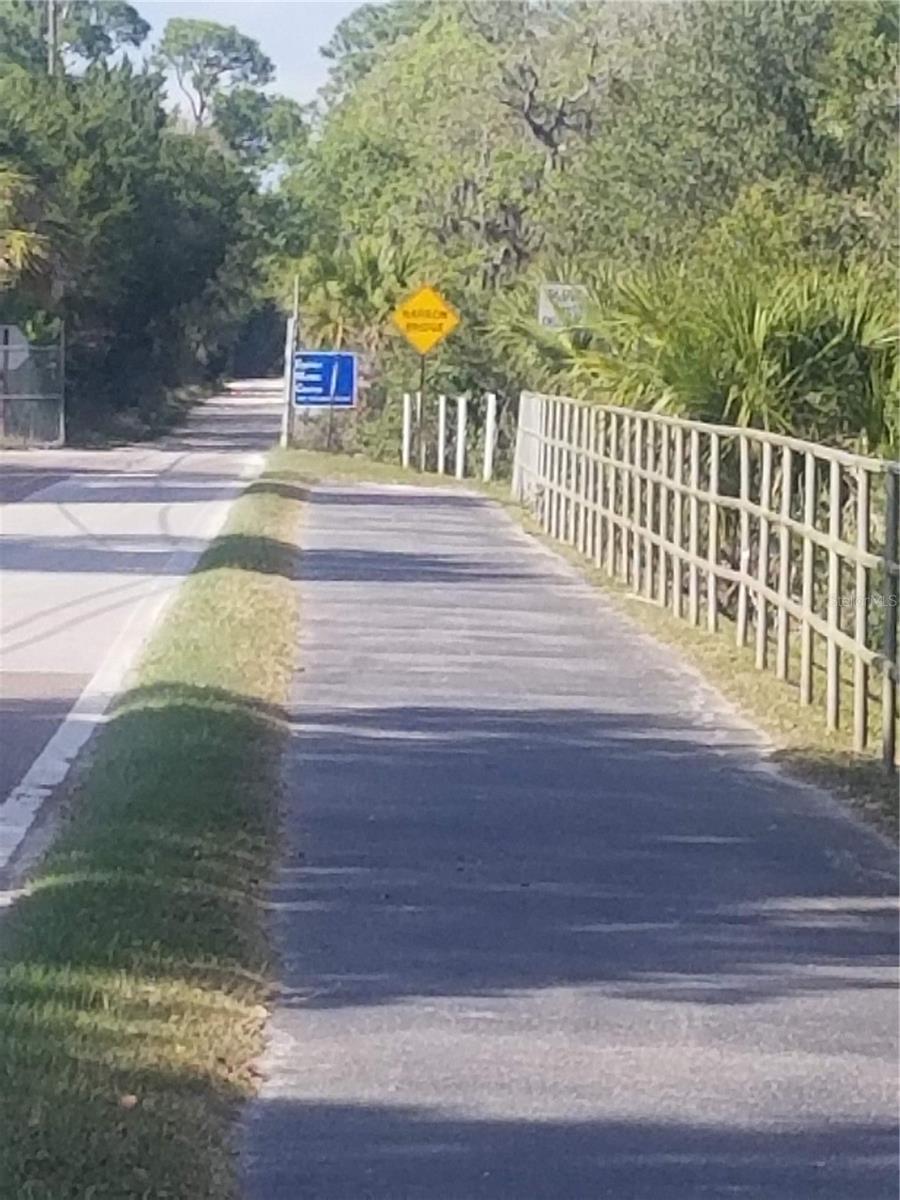 Bike and Walk Trail connecting both parks.