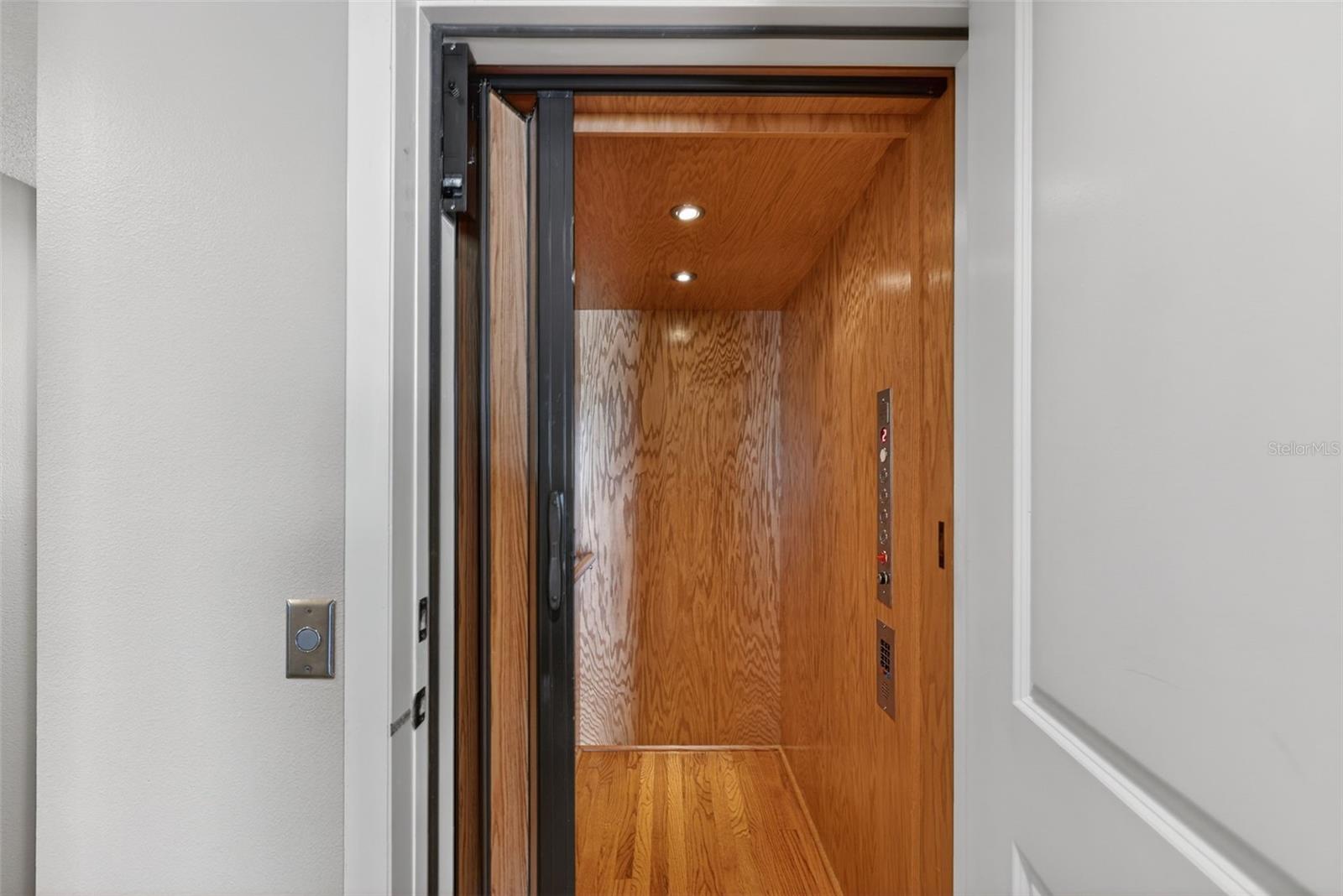 Elevator Access to First, Second, and Third Floors