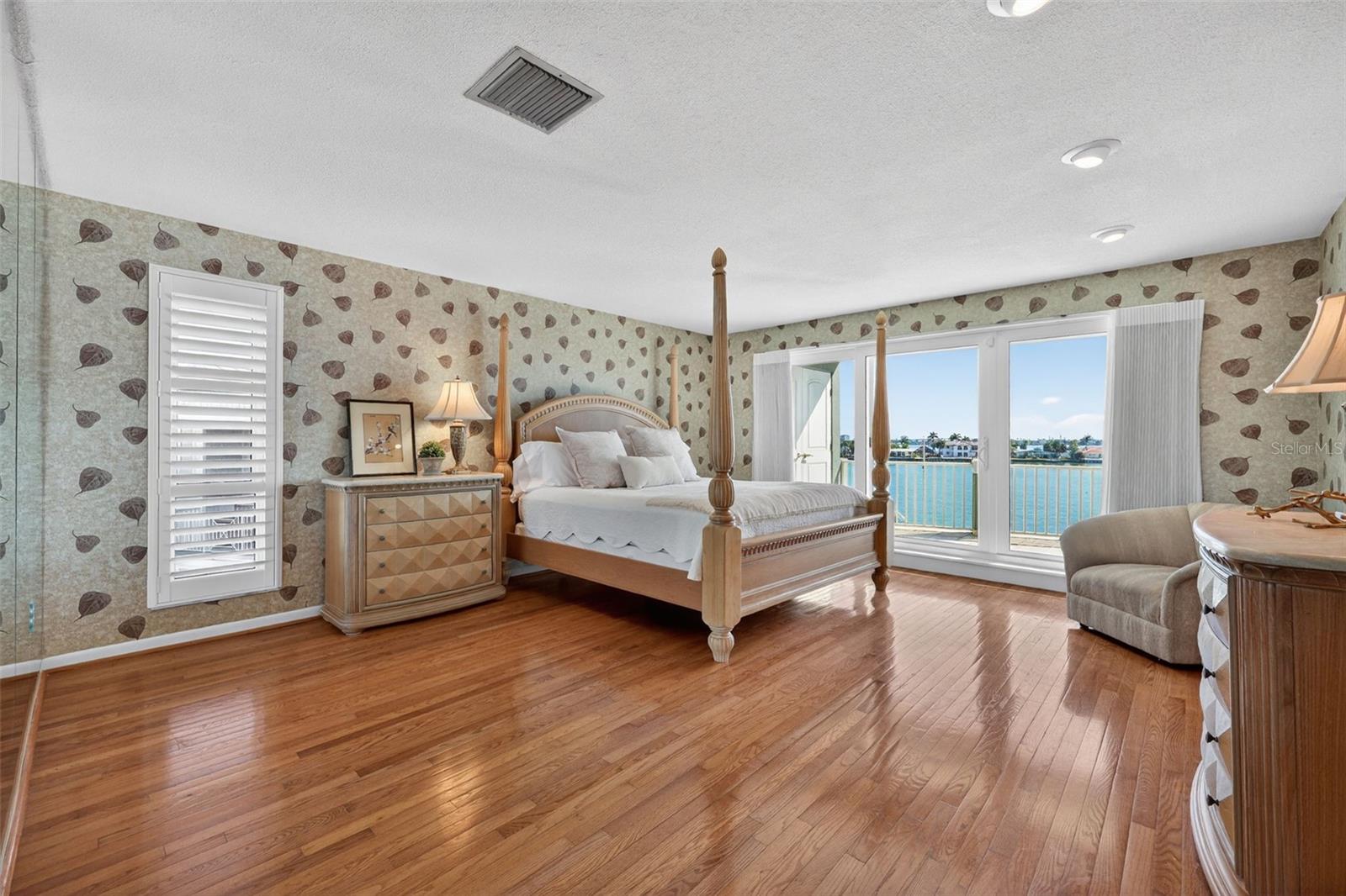 Primary Bedroom with Access to Third Floor Porch