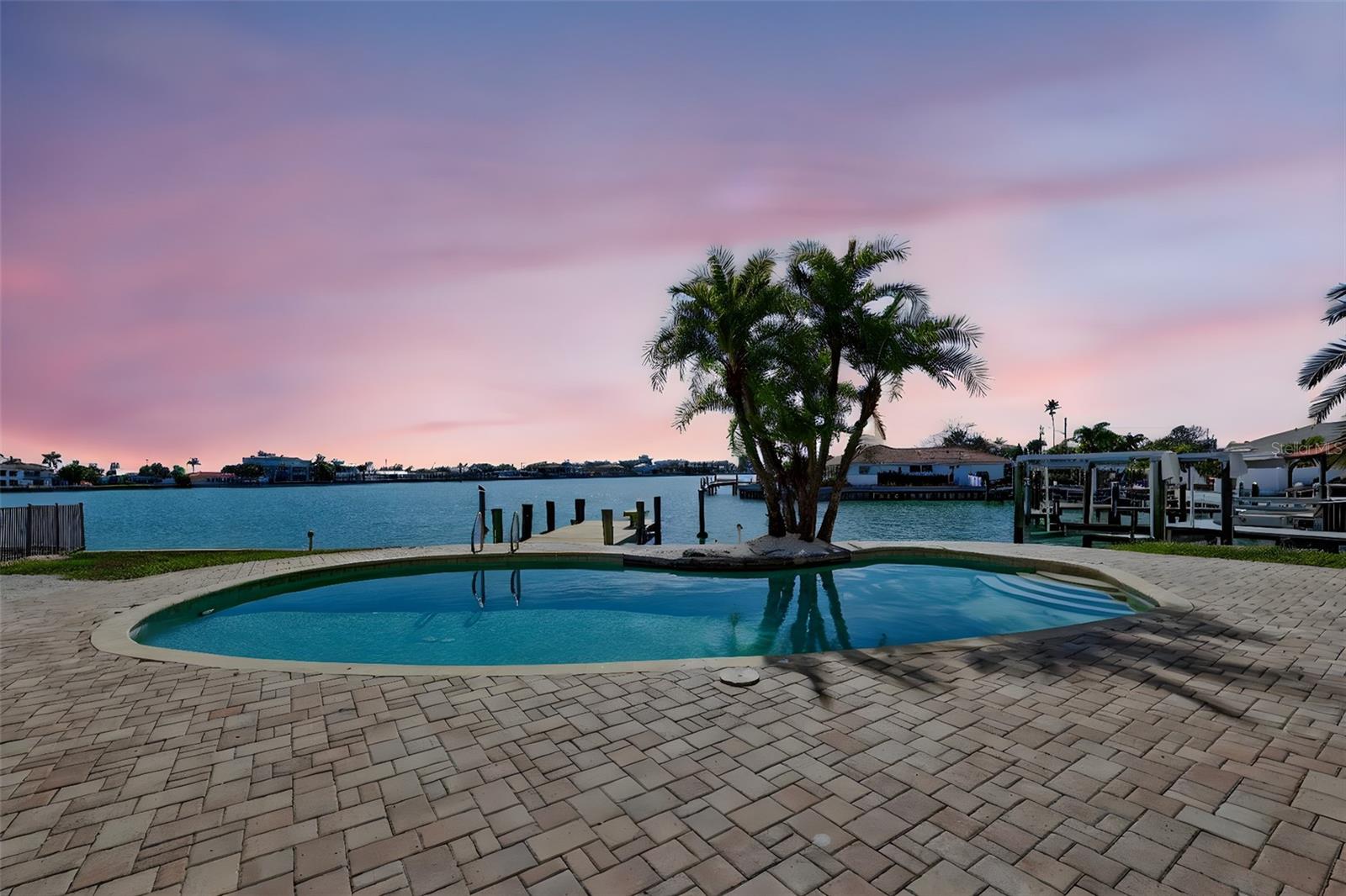Pool, Patio, and Dock