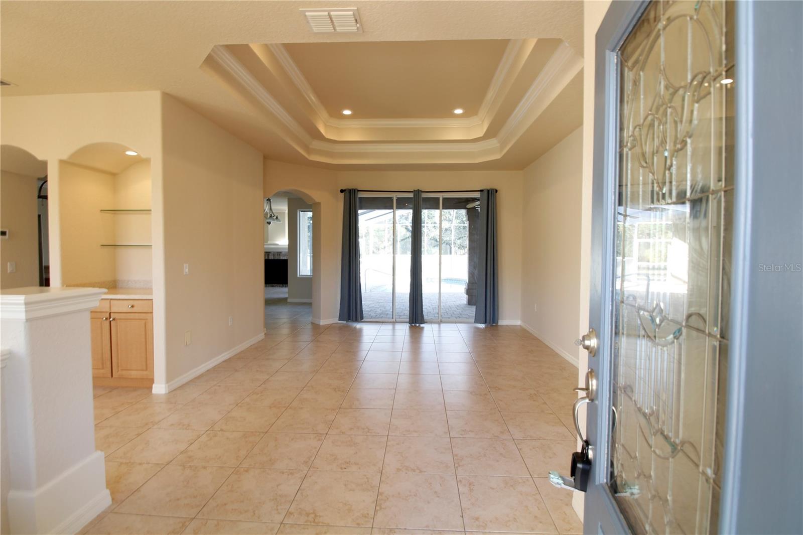 Foyer into Living room