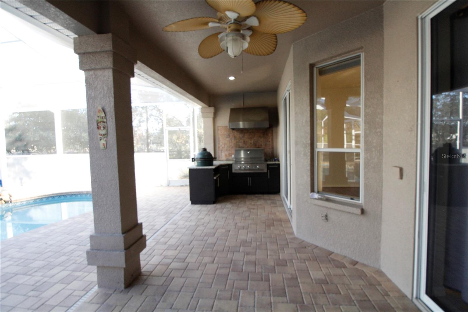 Outdoor grill and Coleman egg