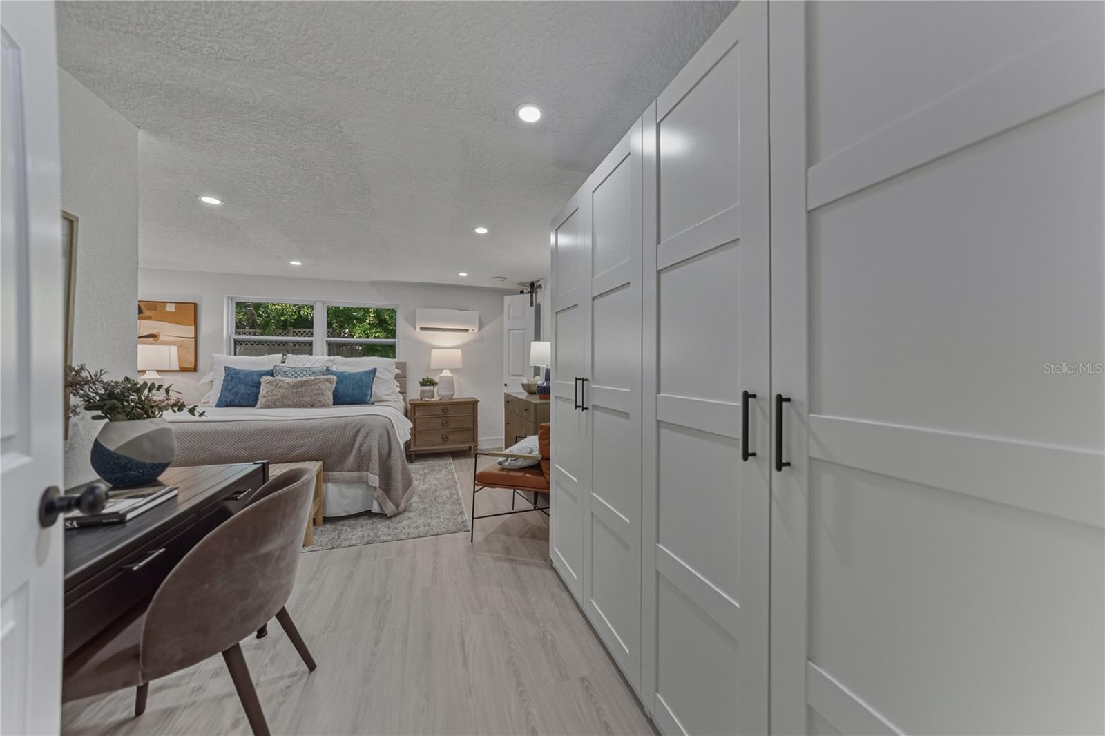 Primary Suite Dual Built In Closets