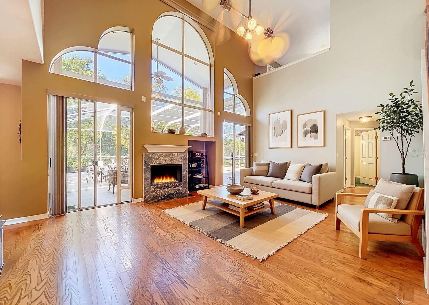 Virtually Staged / Decluttered | Family Room