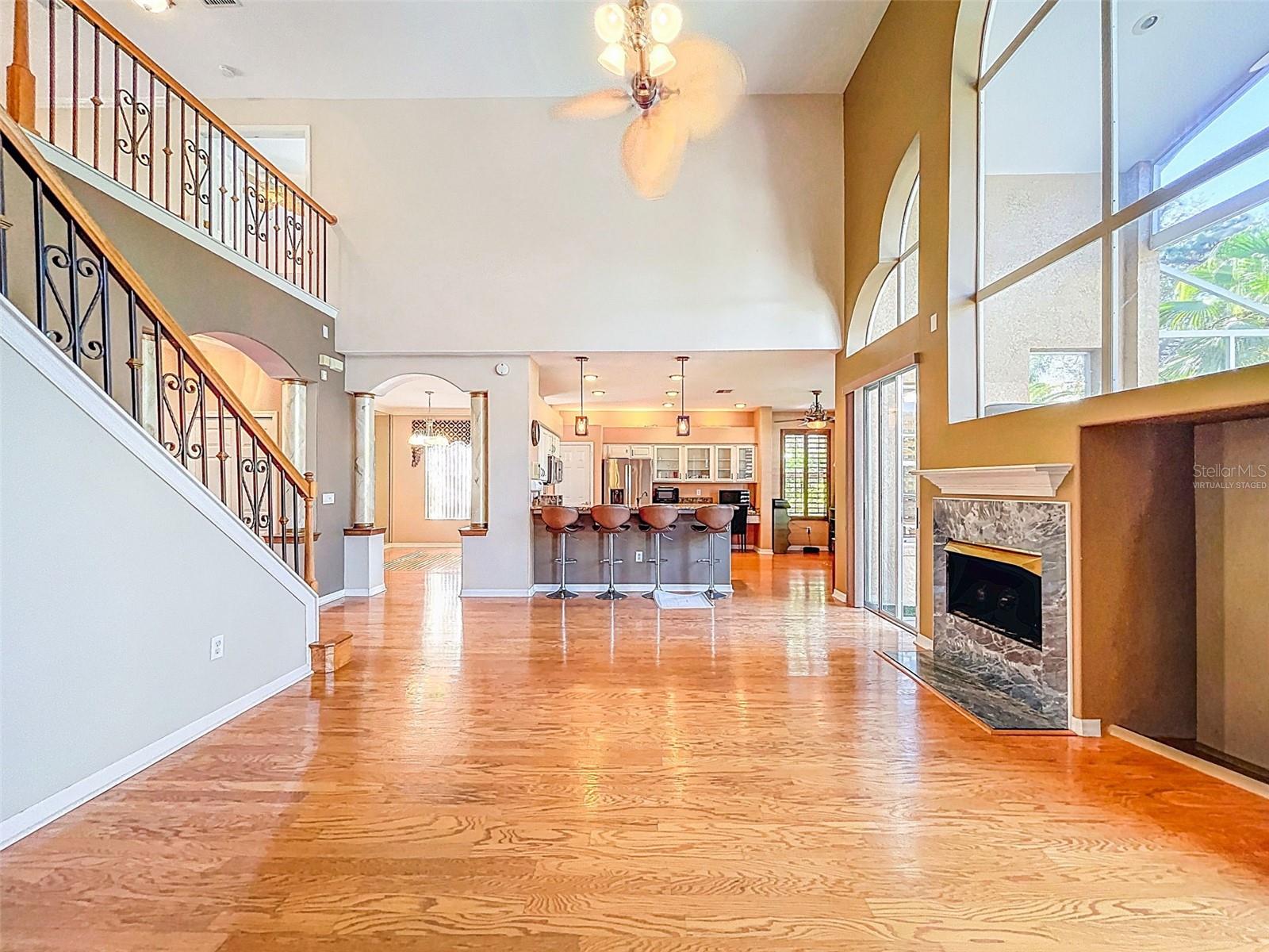 Virtually Staged / Decluttered | Family Room