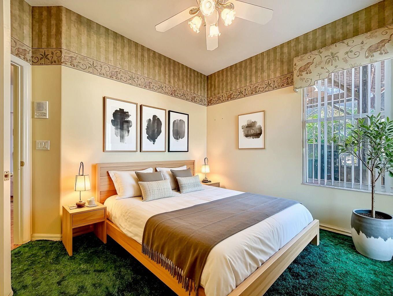 Virtually Staged / Decluttered | Bedroom #4 (1st Floor)