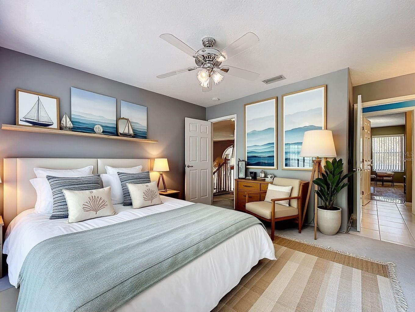 Virtually Staged / Decluttered | Bedroom #3