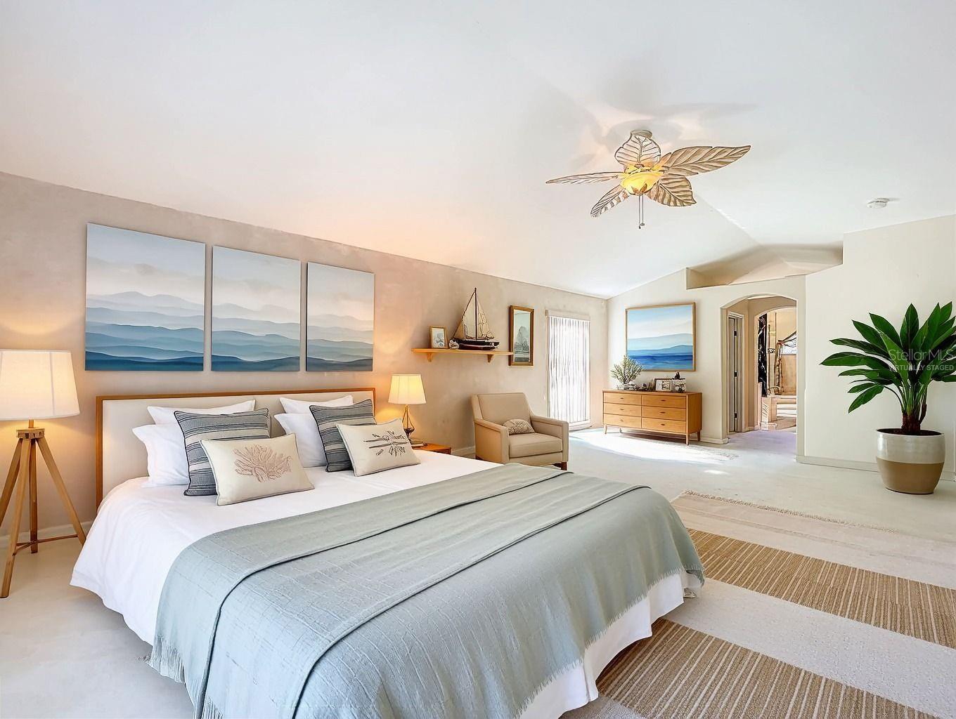 Virtually Staged / Decluttered | Primary Bedroom