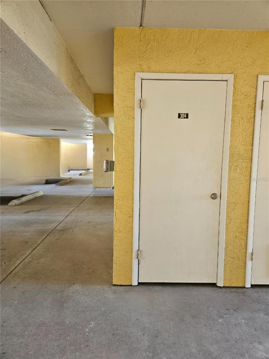 Owner's Private Locked Storage Unit