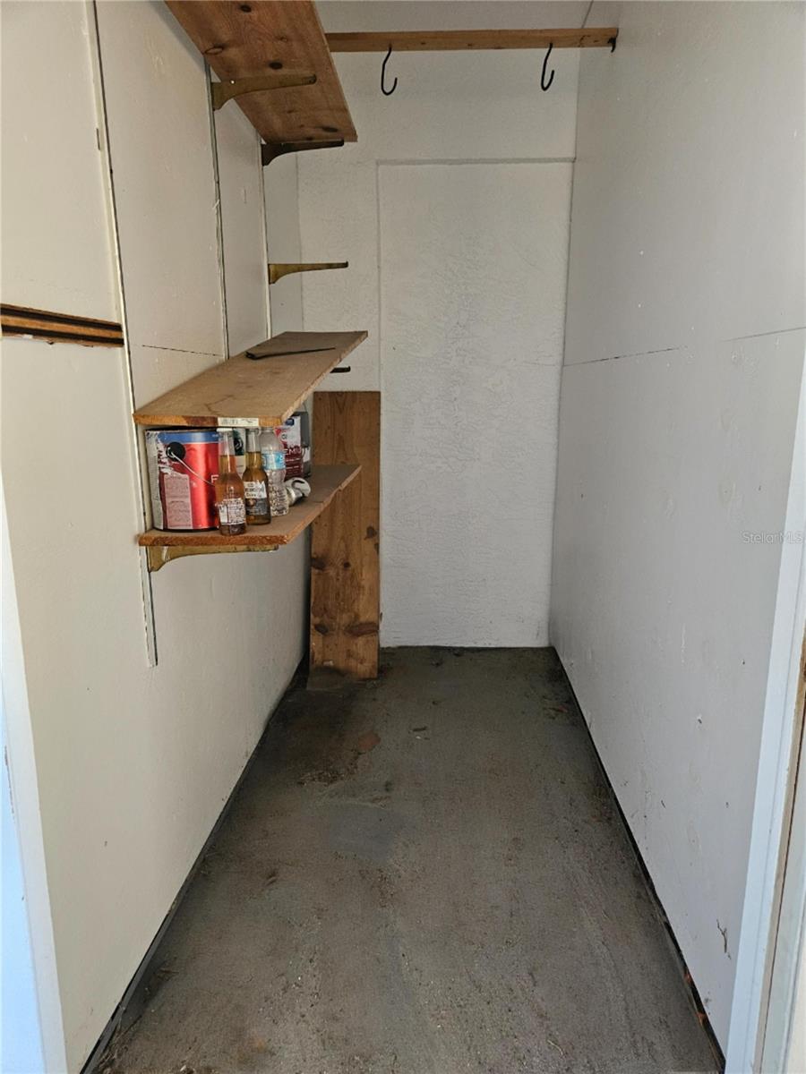 Owner's private storage unit