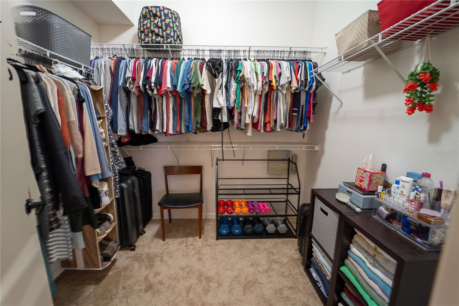 PRIMARY WALK IN CLOSET