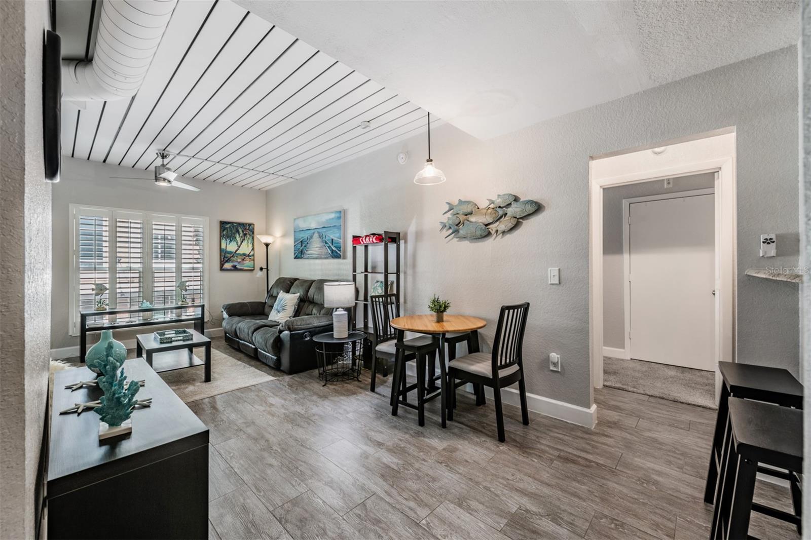 Fully furnished living area