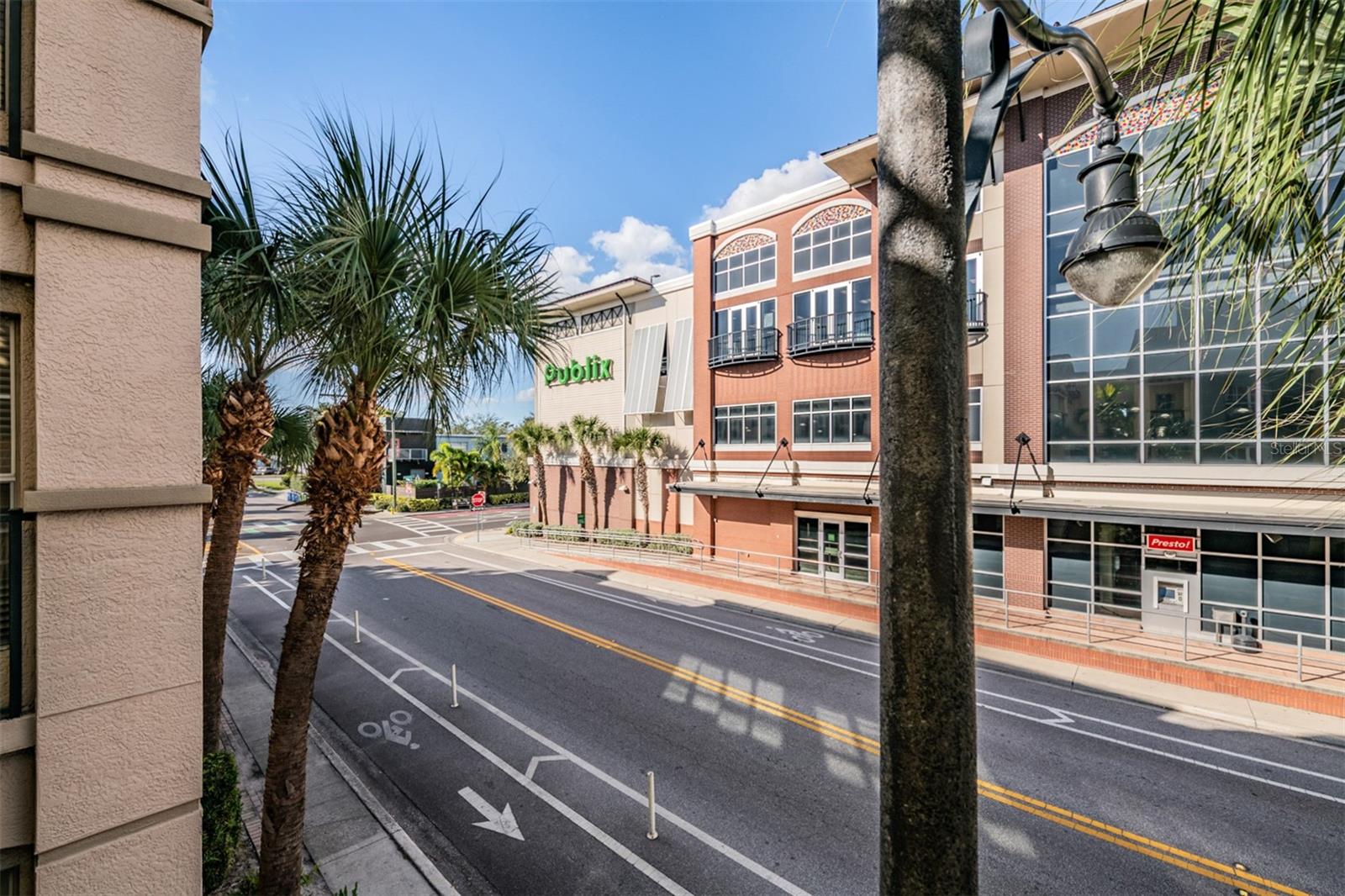 Across the street from Publix