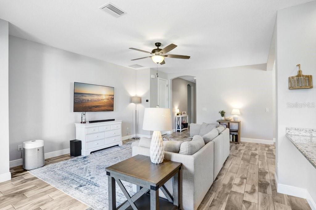 Beautiful Open Living Room