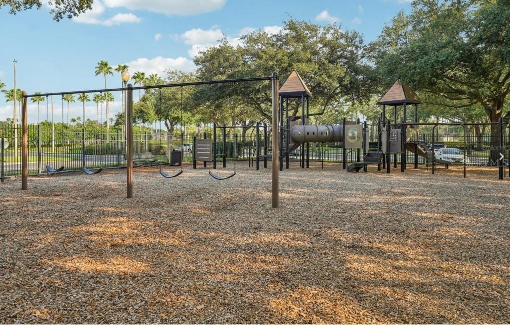 Two story water slide