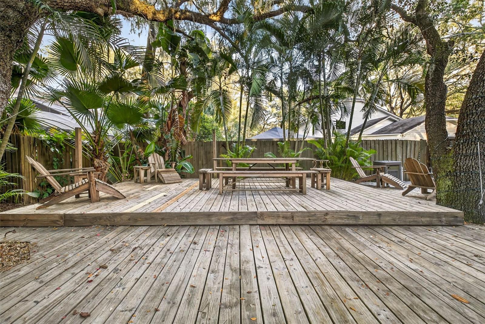 three entertaining areas