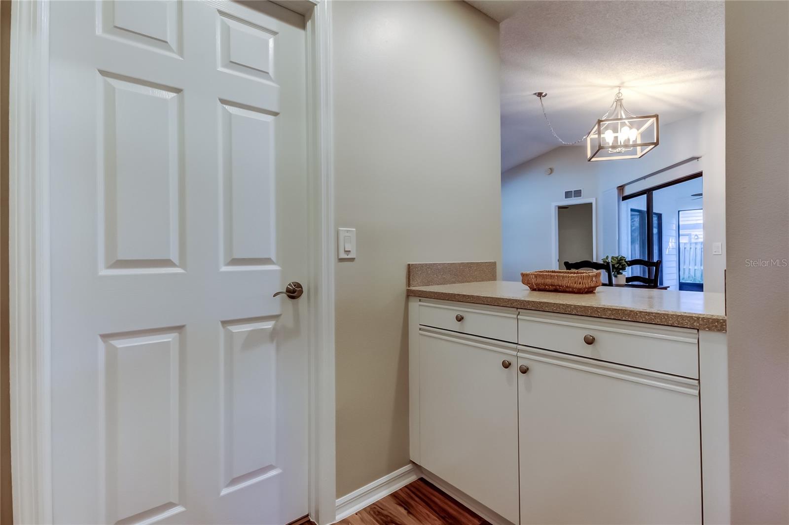 12b. Accessible on Both Sides.. This Pre Plumbed Space has Great Potential for Serving, Wet Bar!!