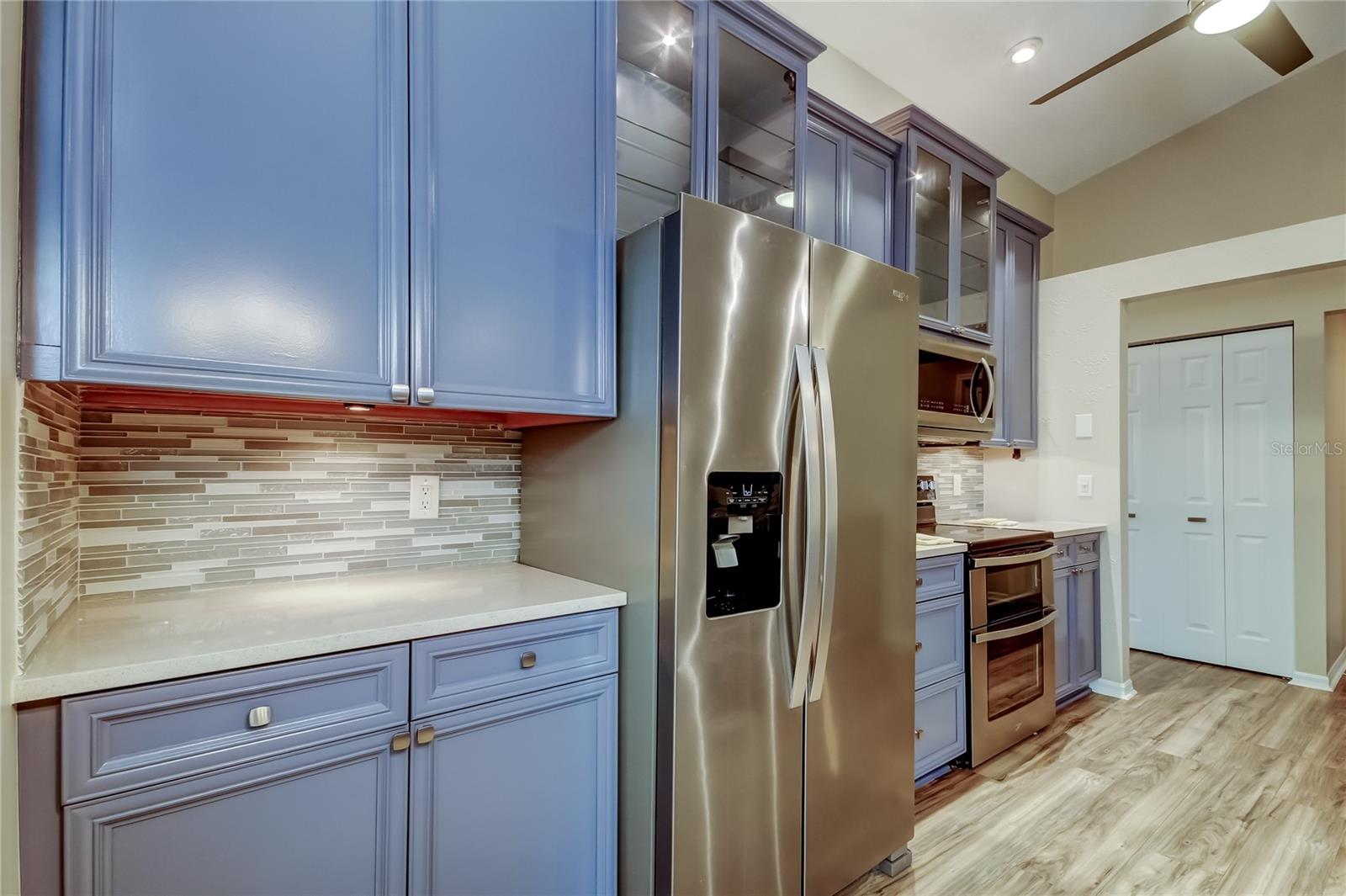 16. FULLY UPDATED- Freshly Painted Solid Wood Cabinetry, Attractive Backsplash, Top Molding, (11 ft x 15.6 ft)!