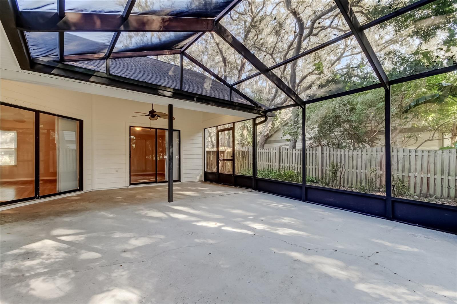 45. HUGE Bird Cage Screen Lana w Partial Roof  Plenty of Space for Outdoor Entertainment! (26.1 ft x 17.10 ft)!