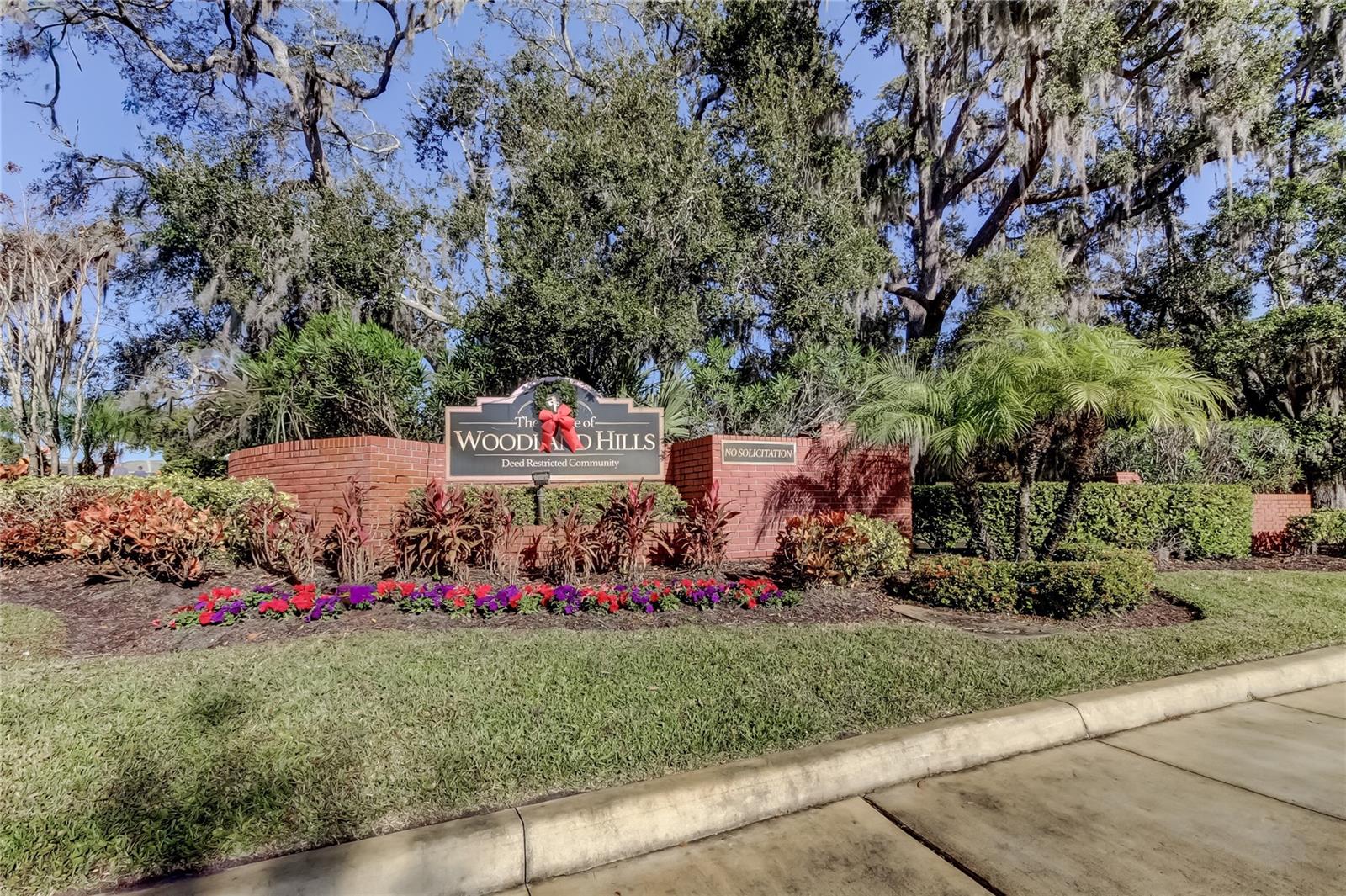 76. One of 2 Main Entrances to  Village of Woodland Hills - Your Neighbors Can't Wait to Welcome You!