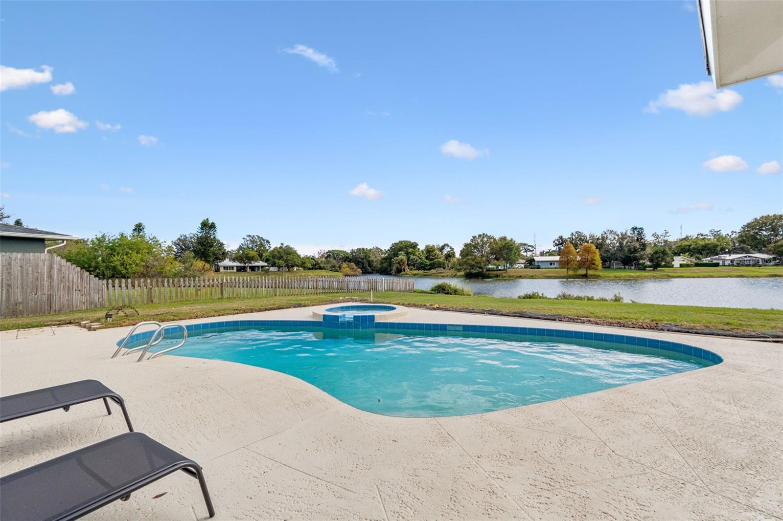 Pool overlooking Harshaw Lake 2