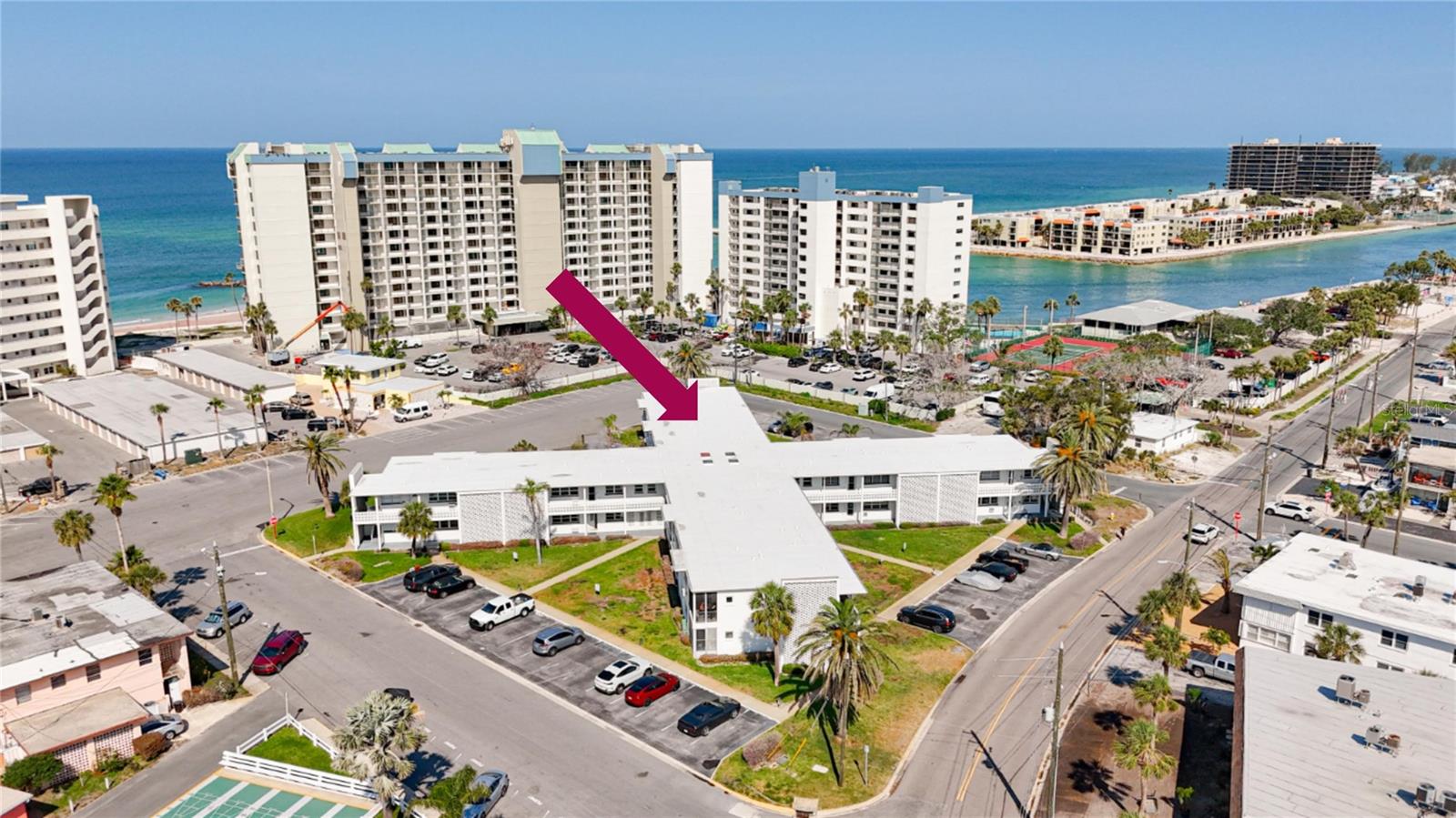 looking NW - Blind Pass